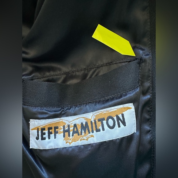 Vintage Harley-Davidson Chicago Bomber Jacket Jeff Hamilton Rare Graphic - Picture 15 of 15